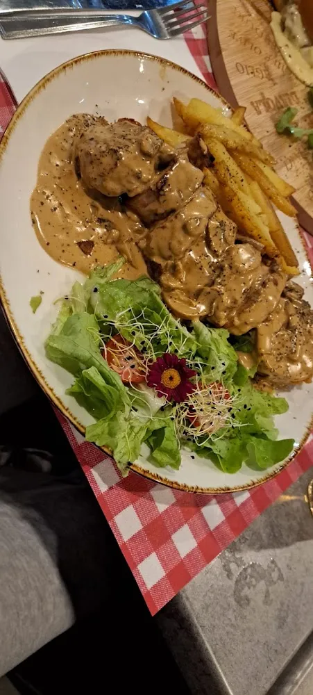 Cordon Bleu Maison Et Frites Maison