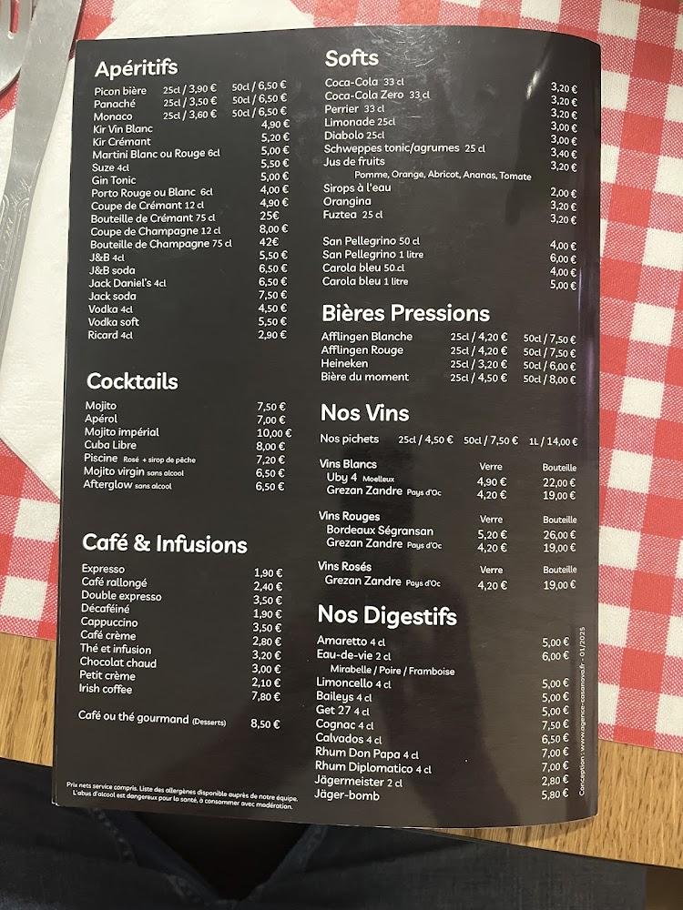 Au Bouchon de Papa - Menu Image 1